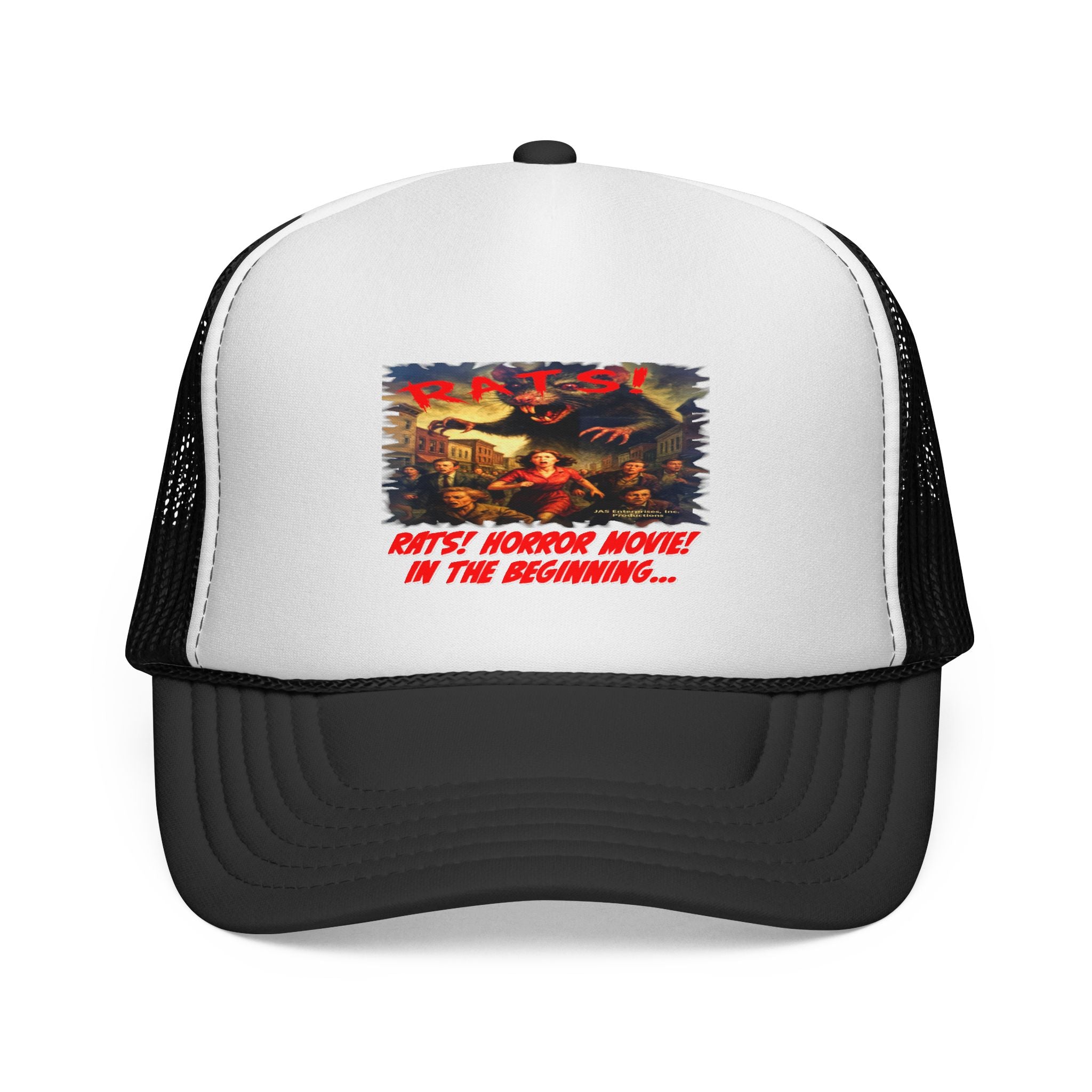 RHT: "RATS!" - Movie Title Logo - Trucker Cap