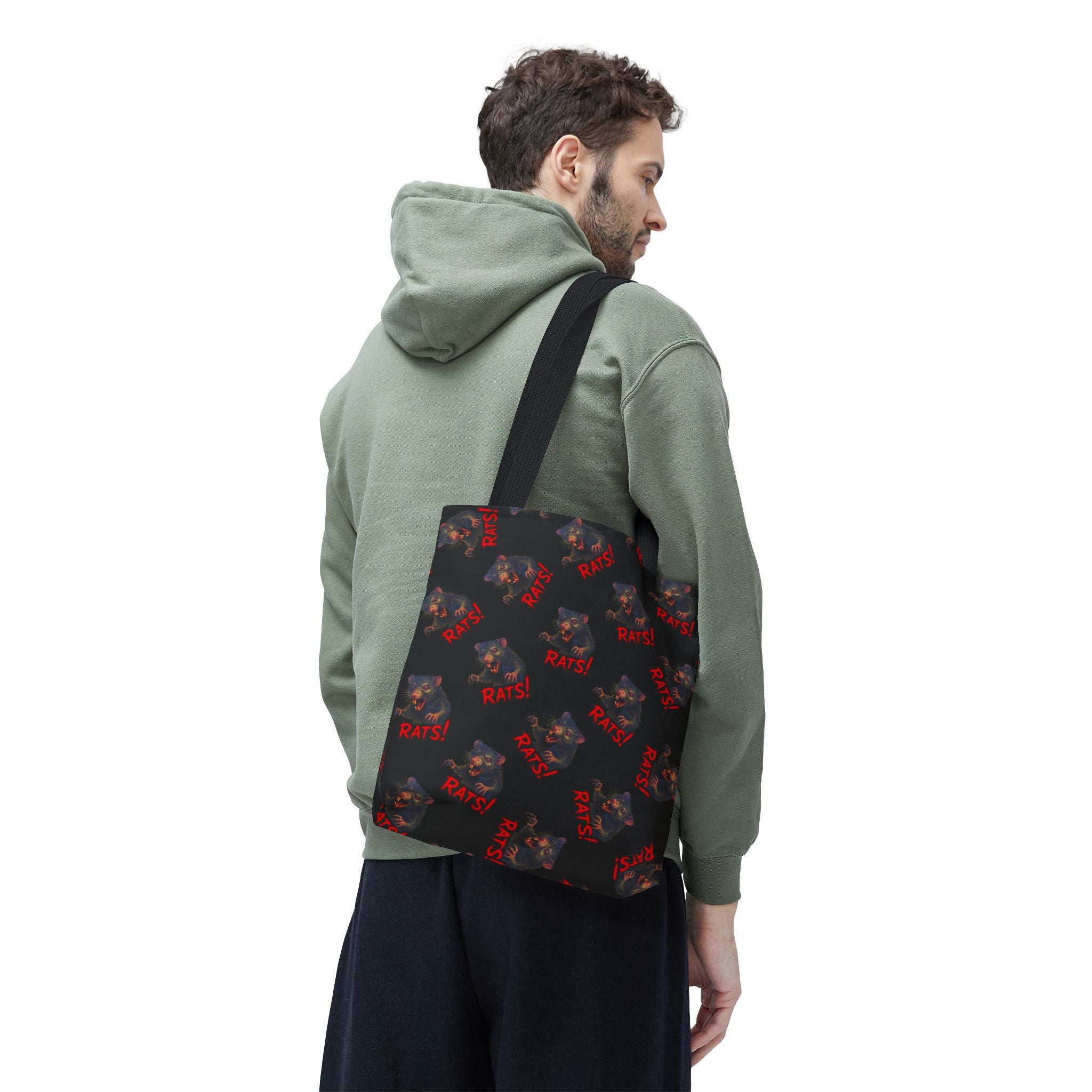 RTB: "RAT" (Multi) - Tote Bag - Black