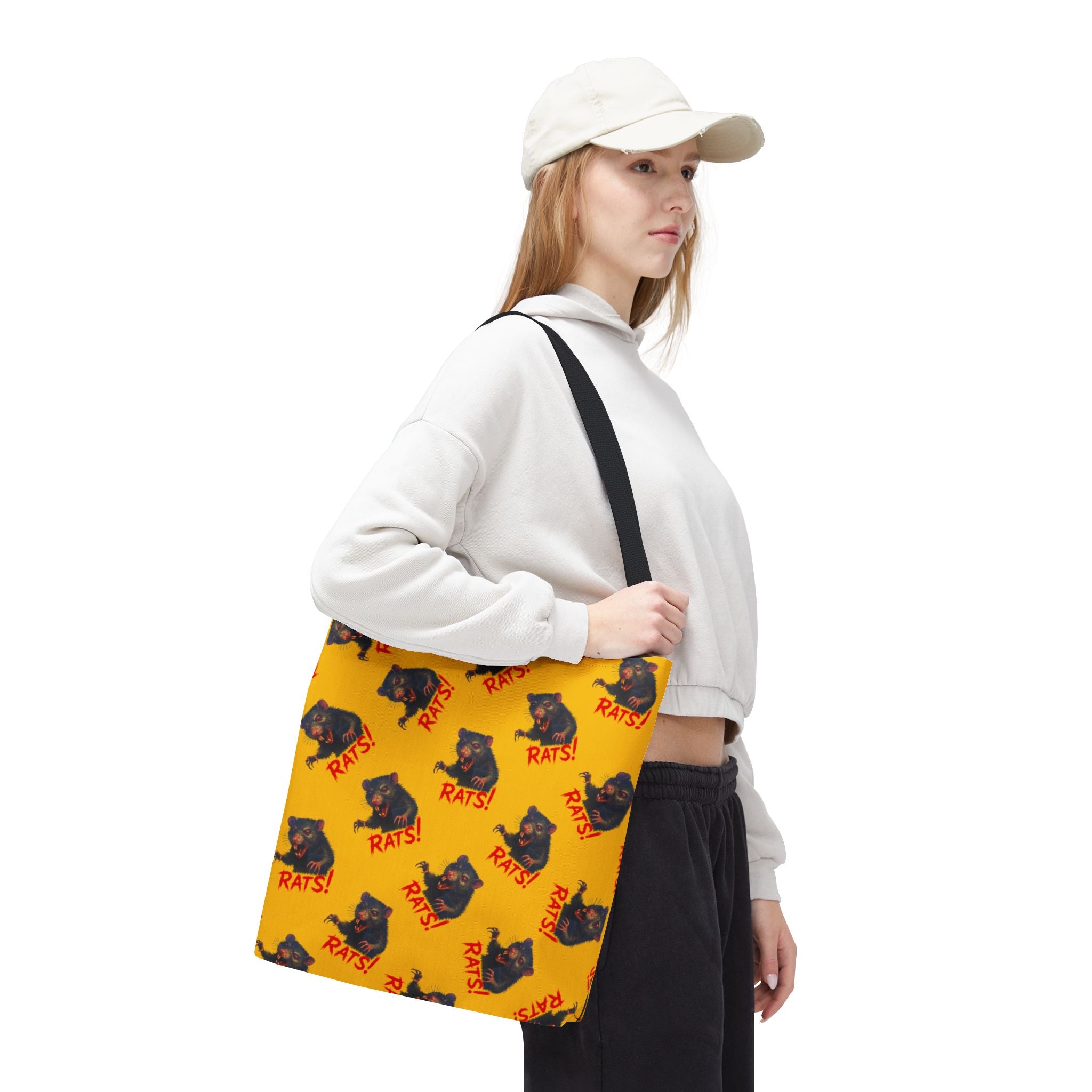 RTB: "RAT" (Multi) - Tote Bag - Yellow