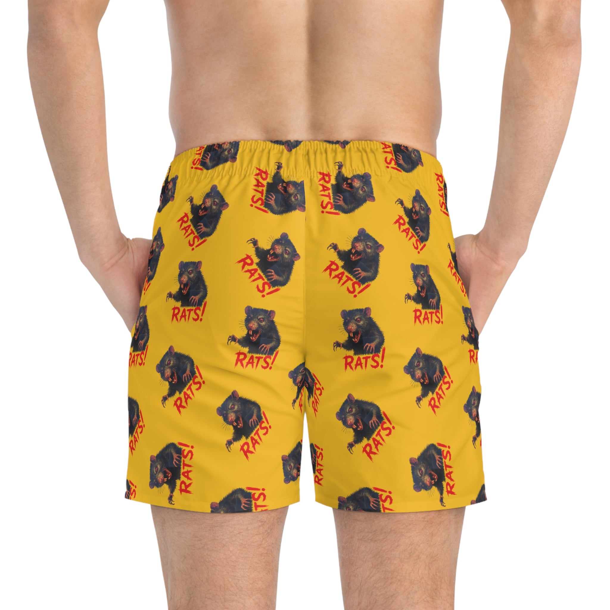 RSW: "RAT" (Multi) - Swim Trunks - Yellow