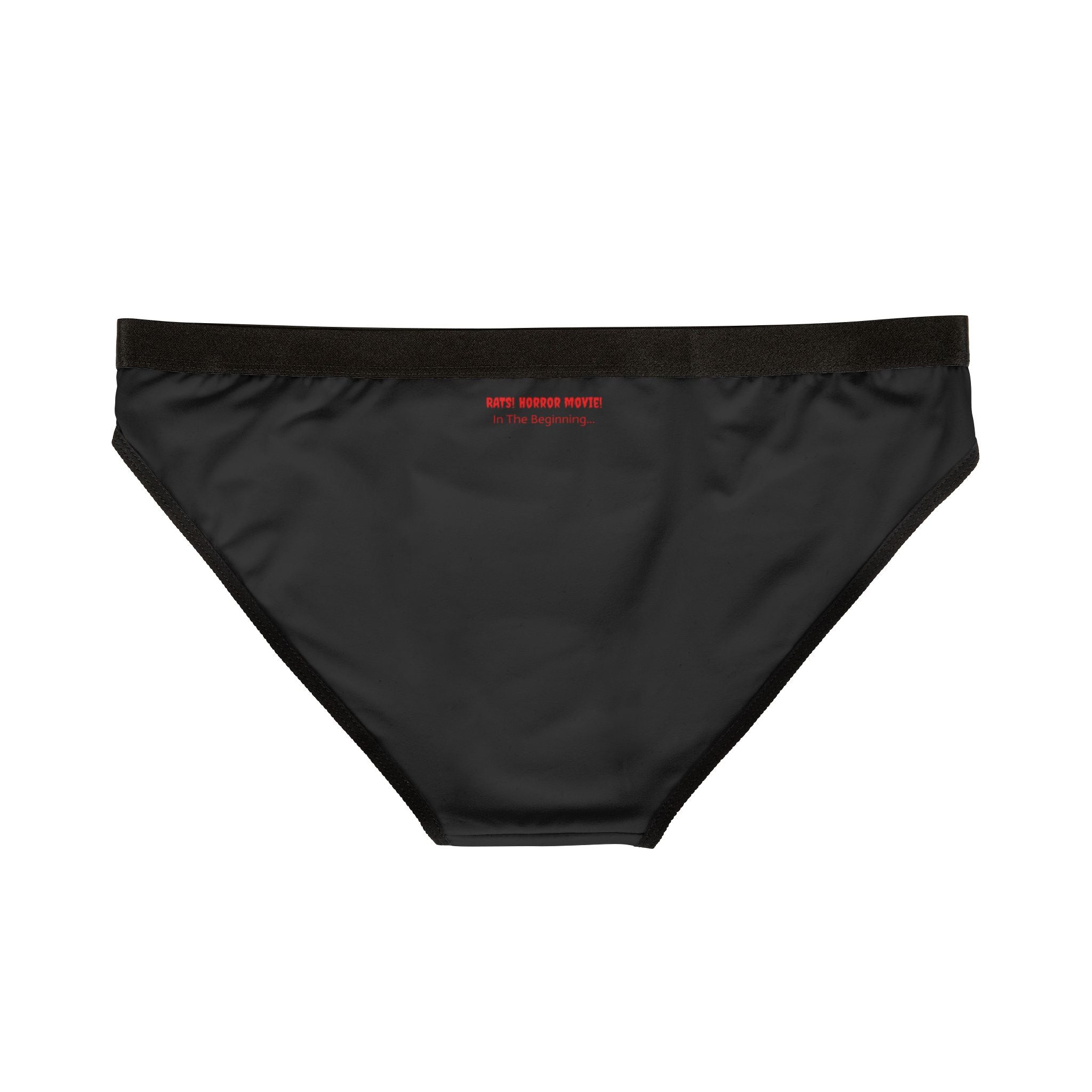 RUG: "Fear the Rats! Embrace the Horror!" - Women's Panties - Black