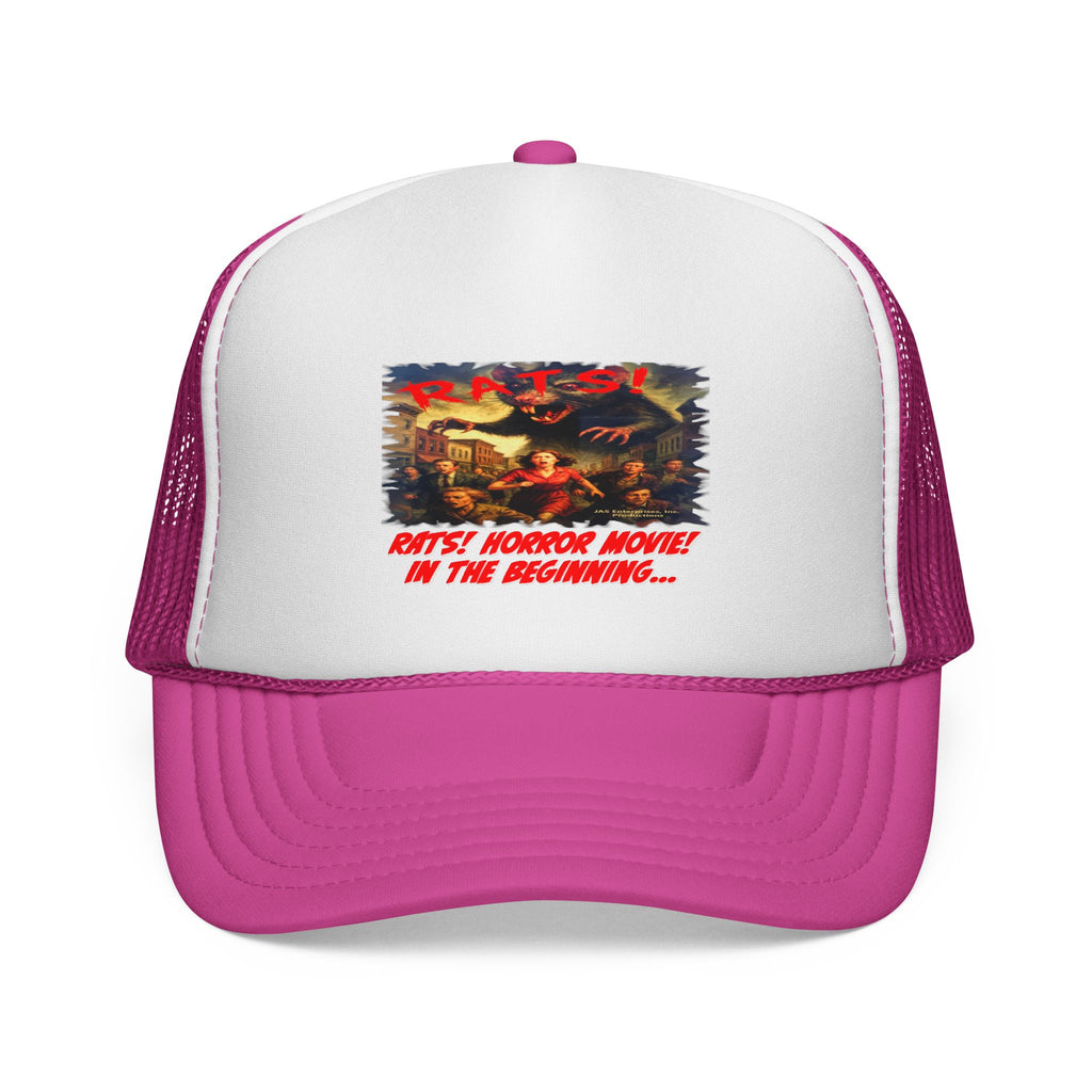 RHT: "RATS!" - Movie Title Logo - Trucker Cap