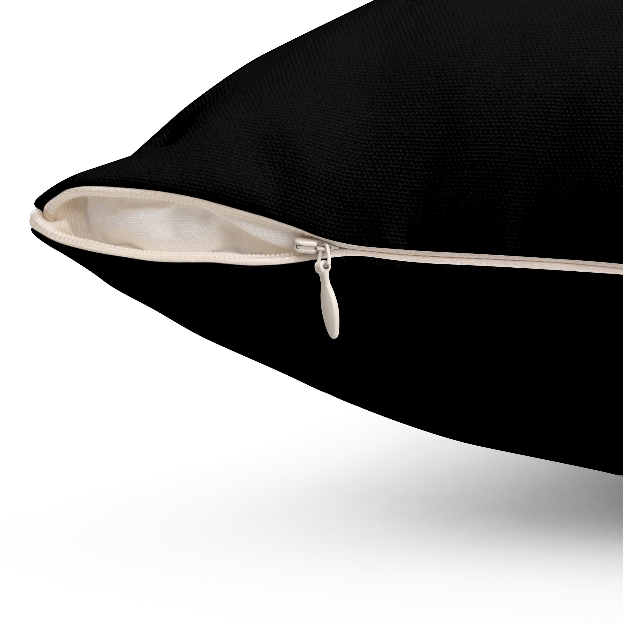 RPW: "RAT" - Polyester Throw Pillow (Black)