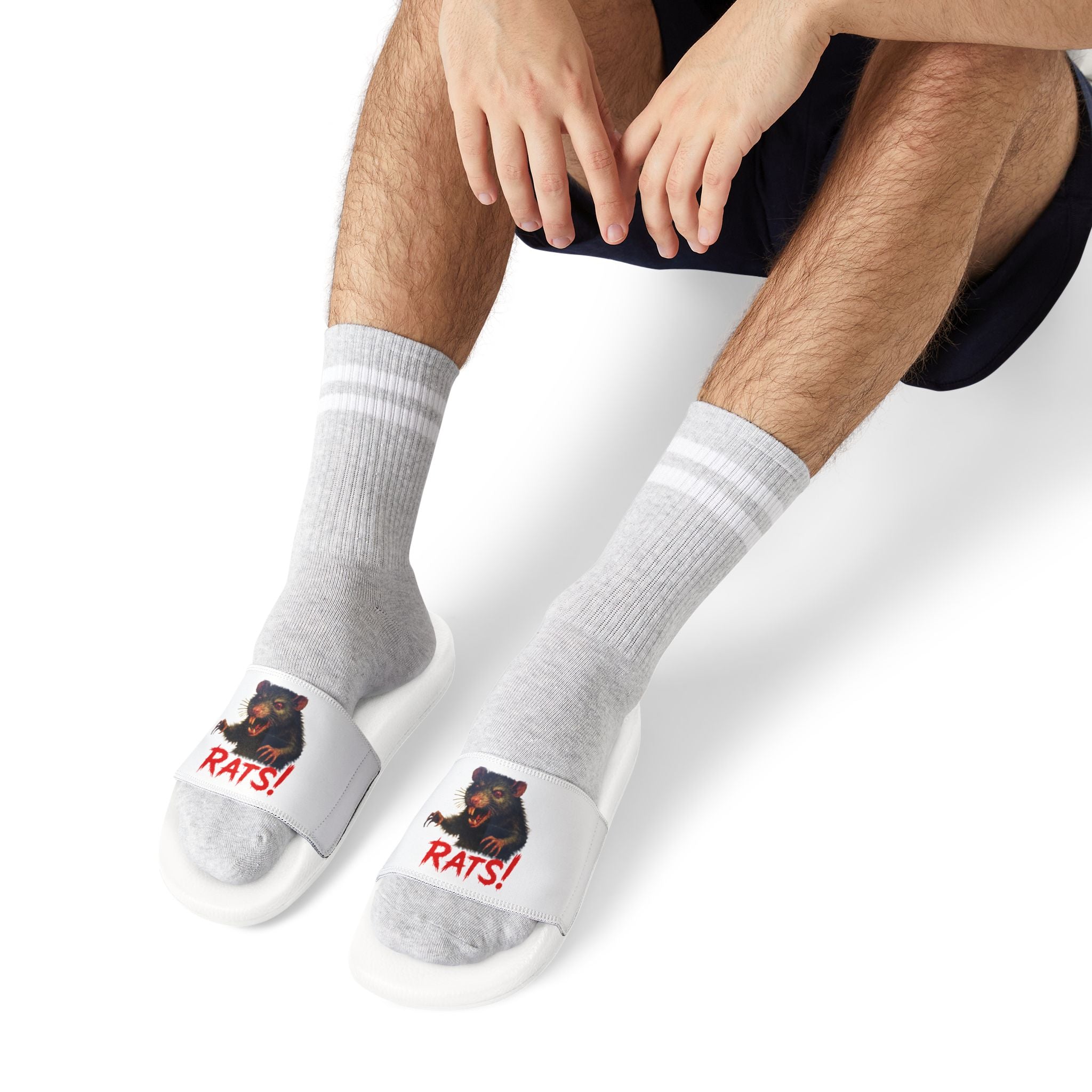 RFW: "RAT" - Men's Removable-Strap Sandals (White)