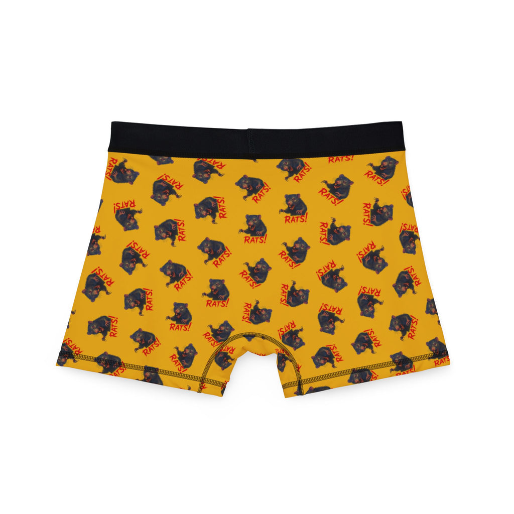 RUG: "RAT" (Multi) - Men's Boxer Briefs - Yellow