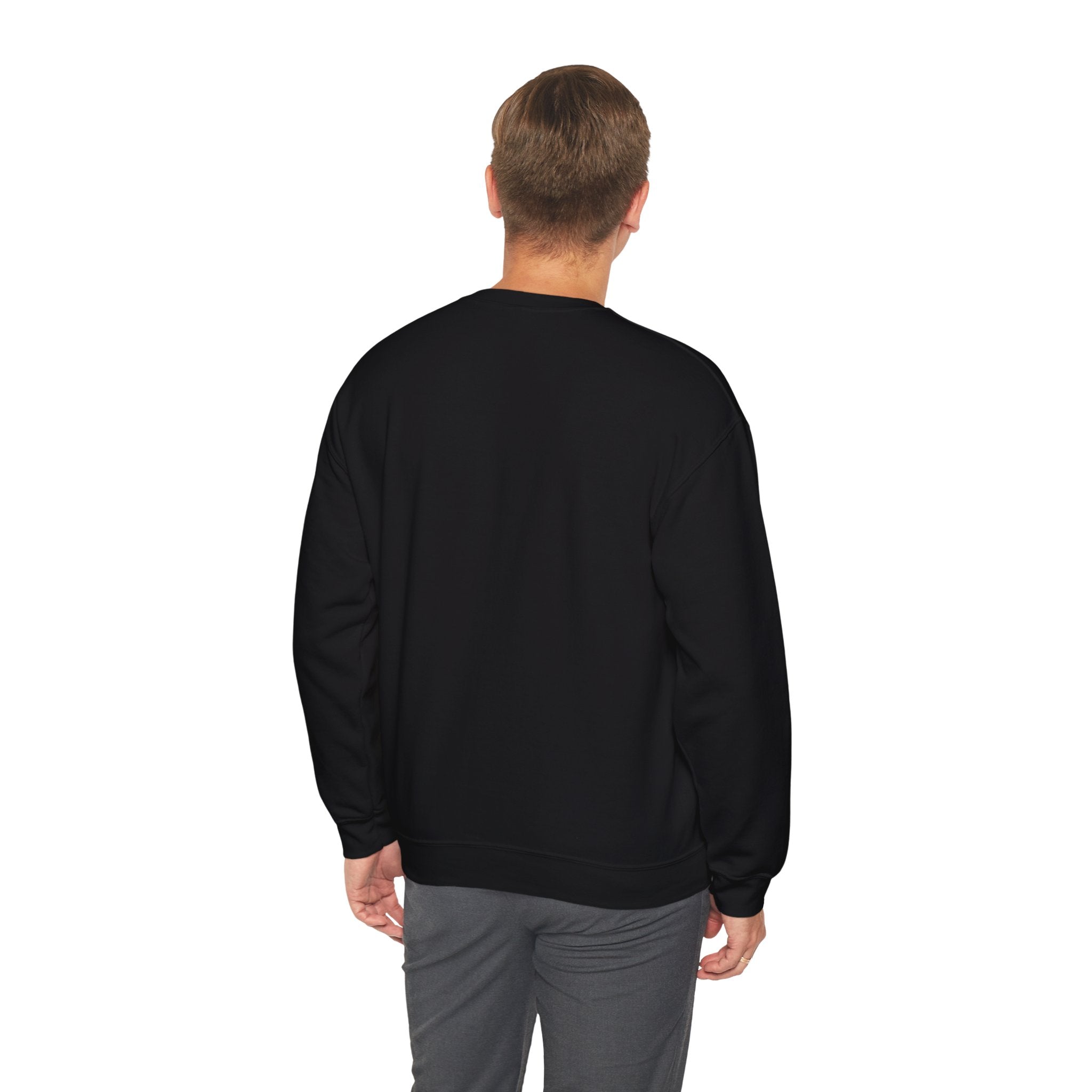 RSS: "RATS!" Small Logo (Blank Back Side) - Unisex Crewneck Sweatshirt (Black)