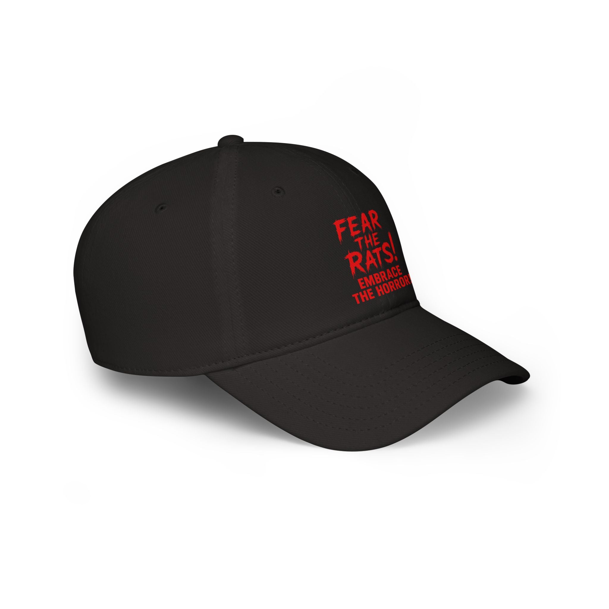 RHT: "Fear the Rats! Embrace the Horror!" - Low Profile Baseball Cap