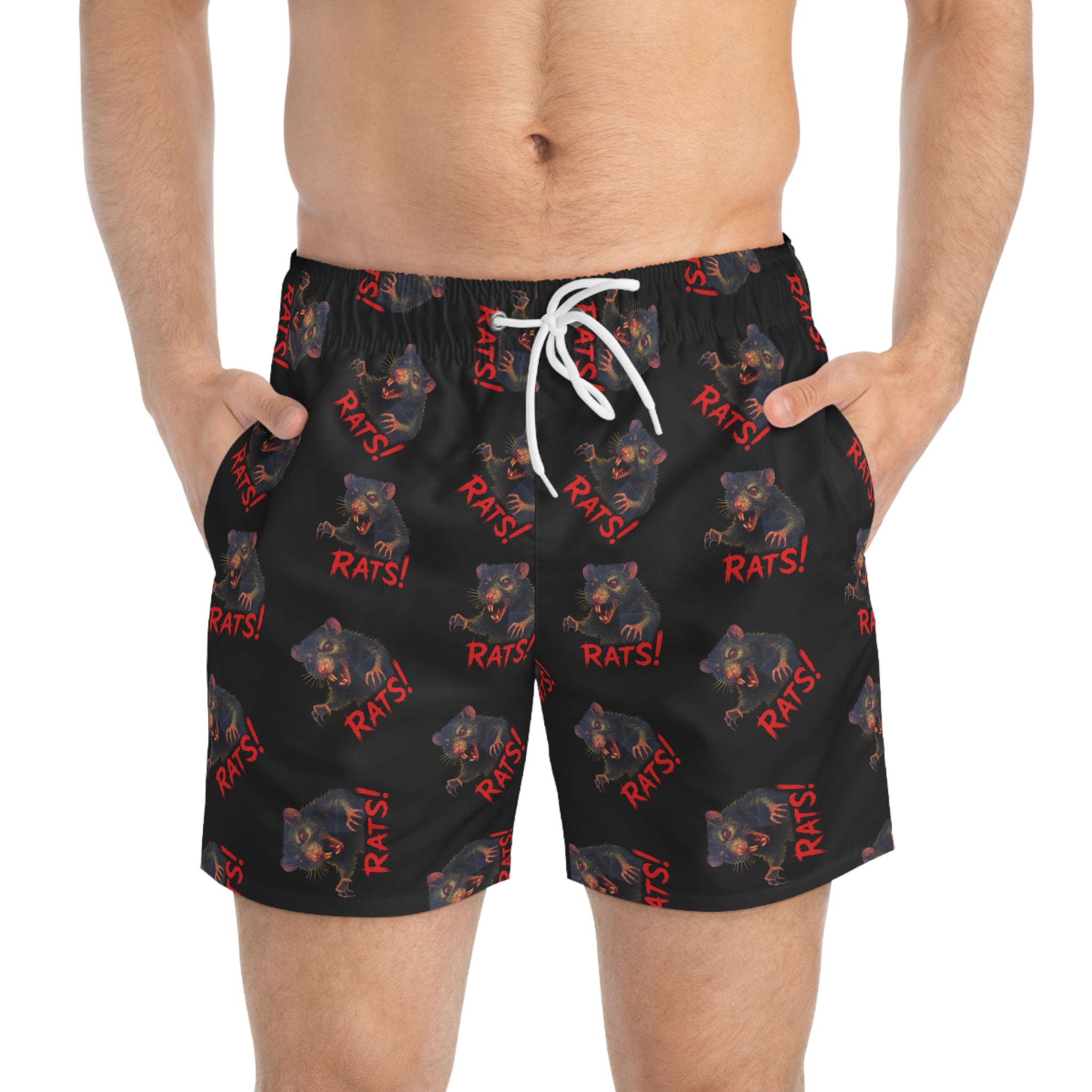 RSW: "RAT" (Multi) - Swim Trunks - Black