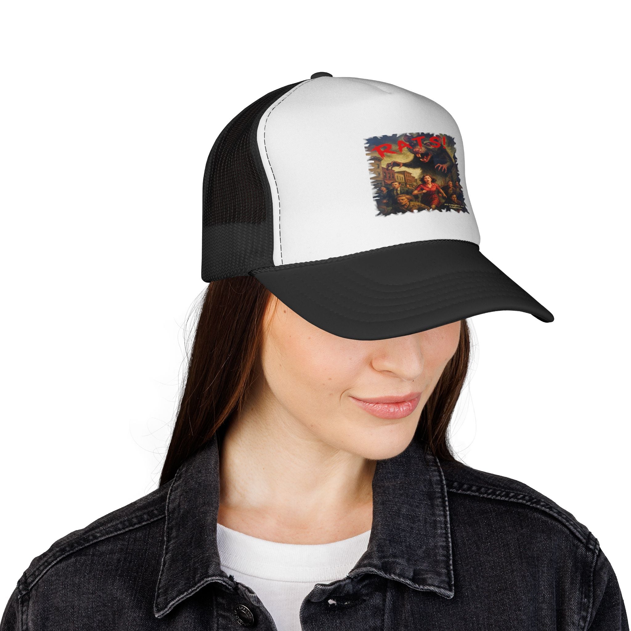 RHT: "RATS!" Logo - Trucker Cap