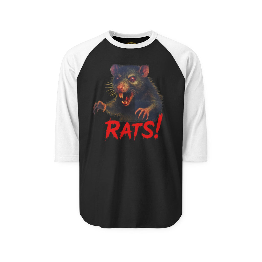 RRS: "RAT" - Unisex Three-Quarter Sleeve Raglan Shirt