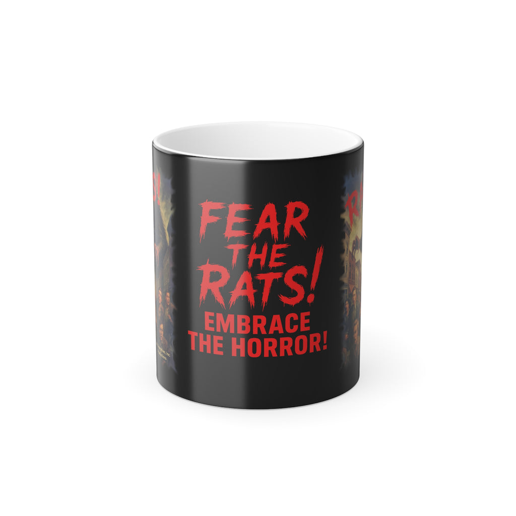 RMG: "Fear the Rats! Embrace the Horror!/RATS! Logo" - Color Morphing Mug - 11oz