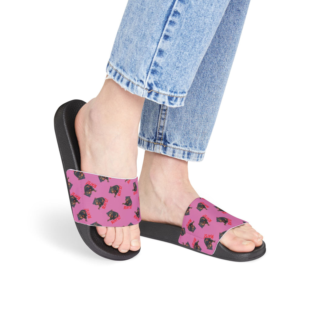RFW: "RAT" (Multi) - Women's Removable-Strap Sandals (Pink)
