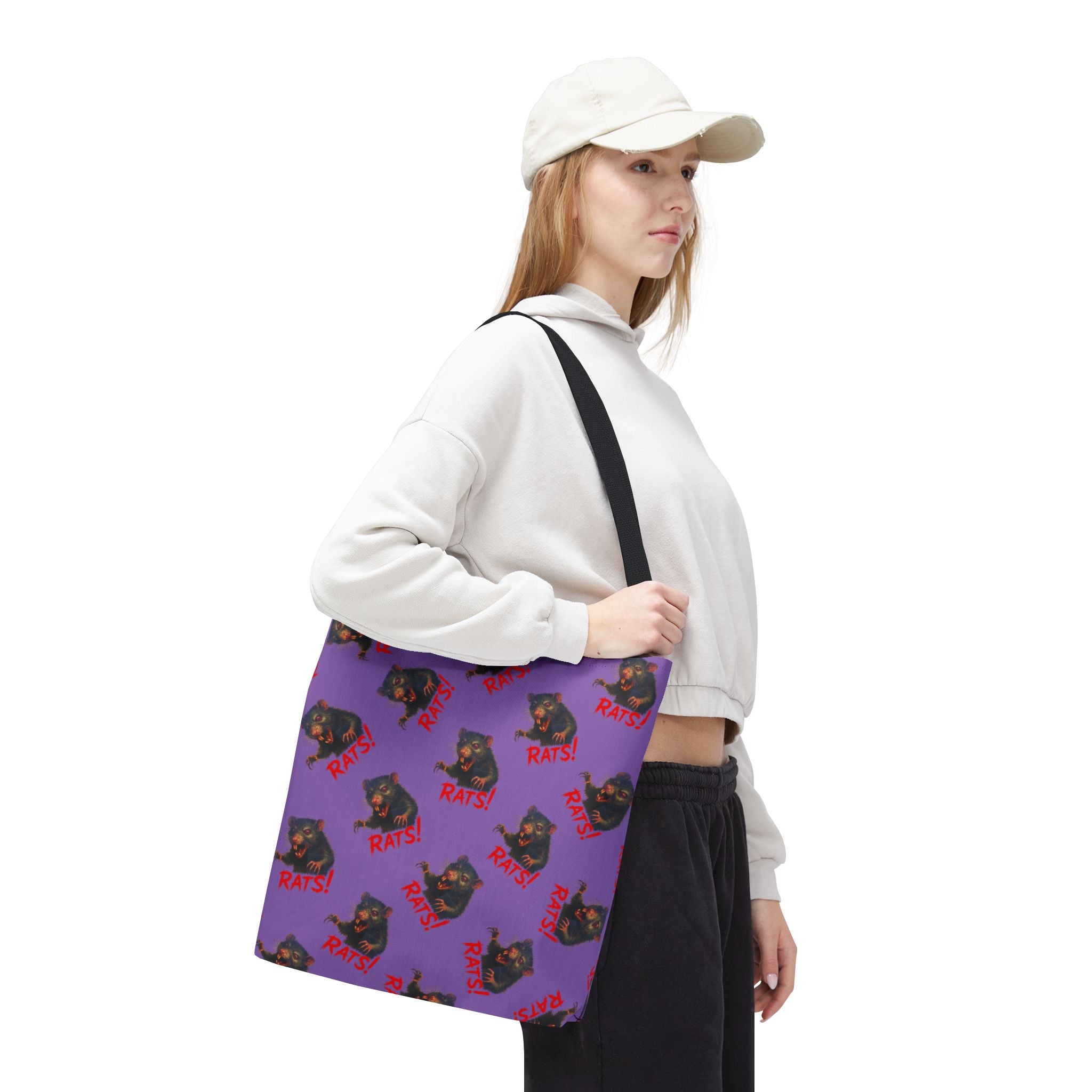 RTB: "RAT" (Multi) - Tote Bag - Lavender