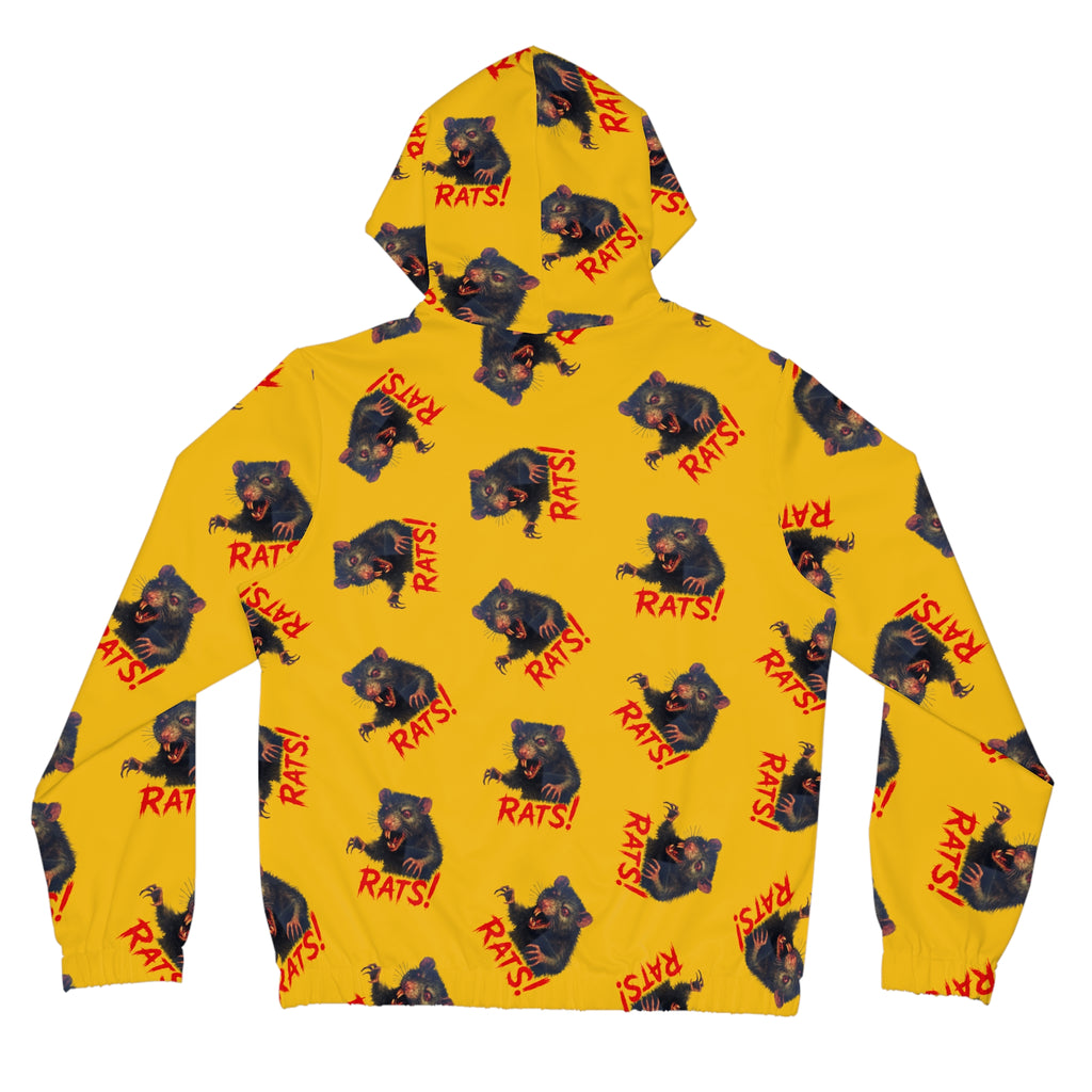 RHD: "RAT" (Multi) - Women’s Full-Zip Hoodie - Yellow