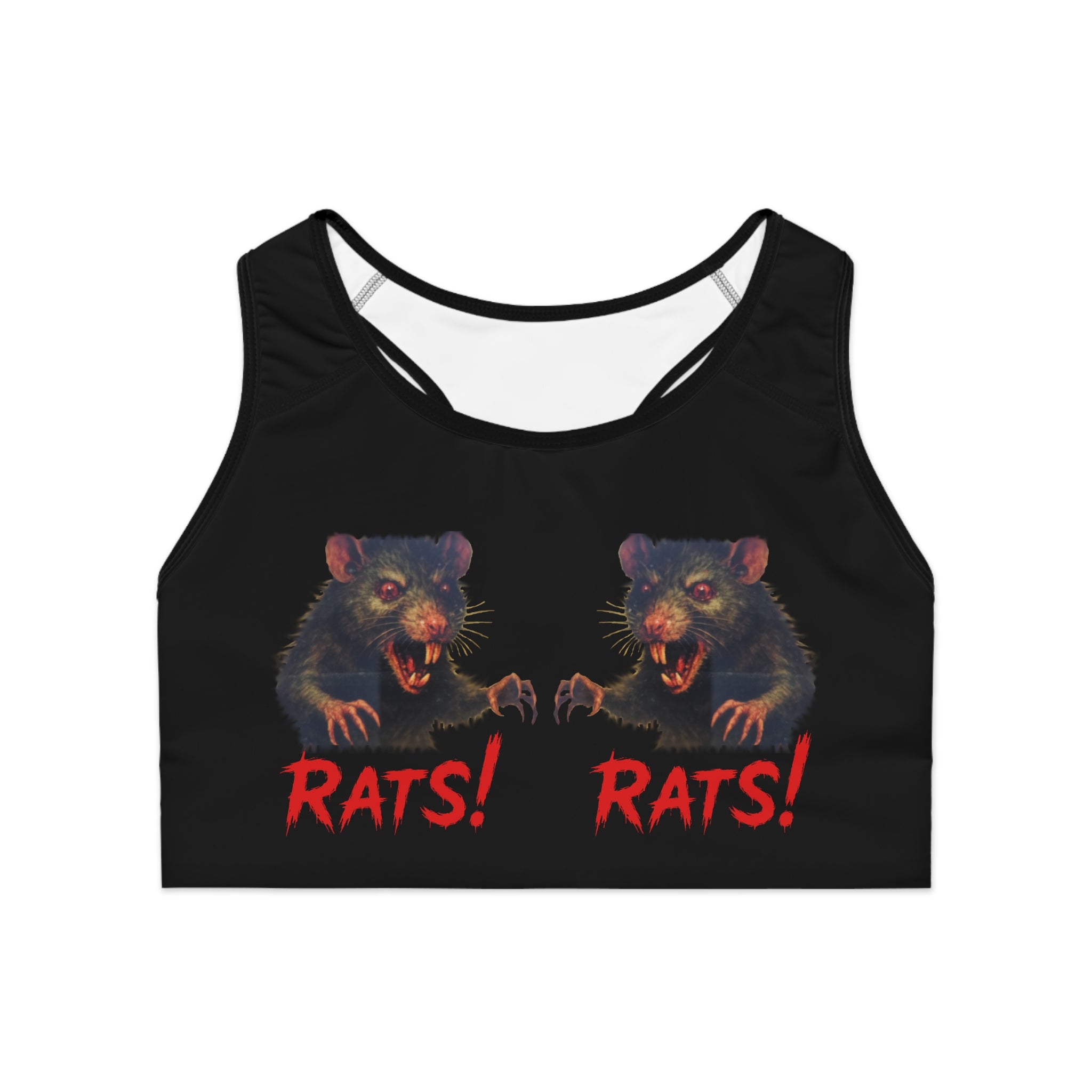 RAW: "RAT" - Women's Sports Bra