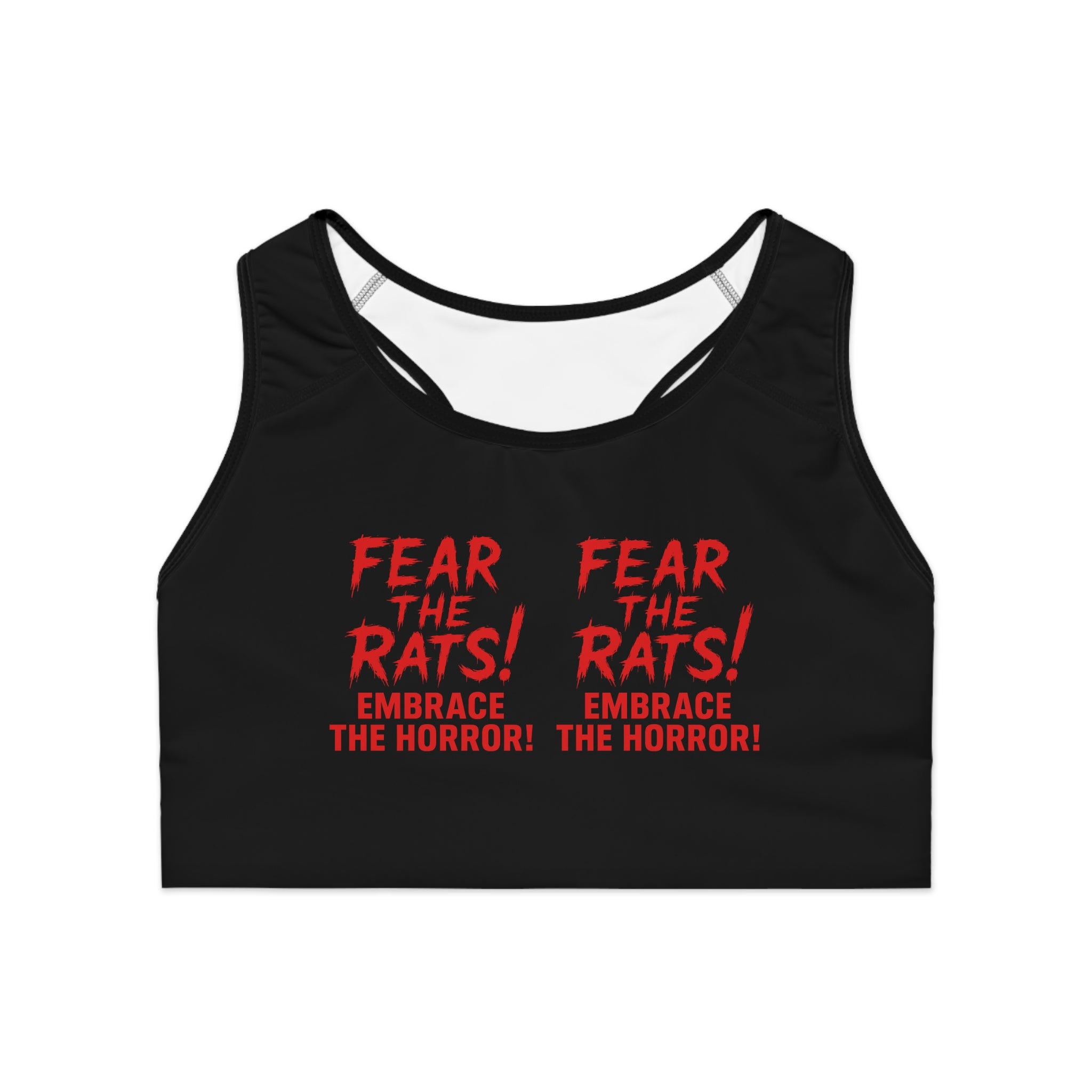 RAW: "Fear the Rats! Embrace the Horror!" - Women's Sports Bra