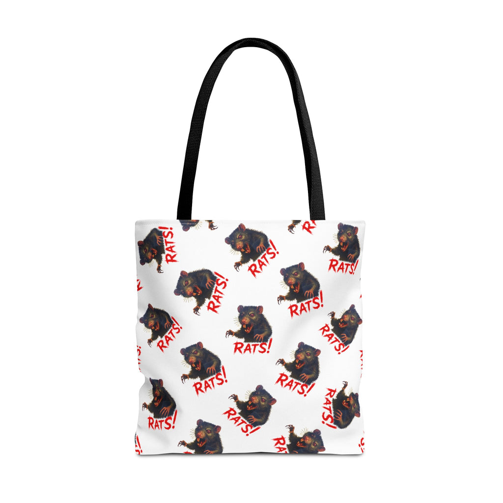 RTB: "RAT" (Multi) - Tote Bag - White