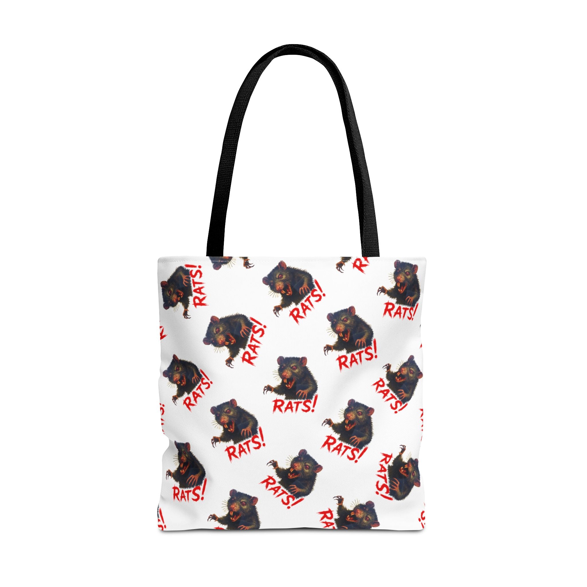 RTB: "RAT" (Multi) - Tote Bag - White