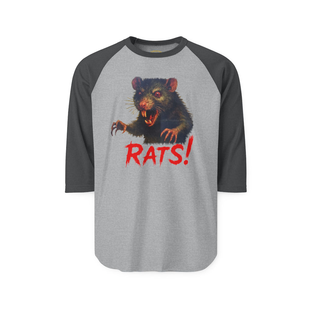 RRS: "RAT" - Unisex Three-Quarter Sleeve Raglan Shirt