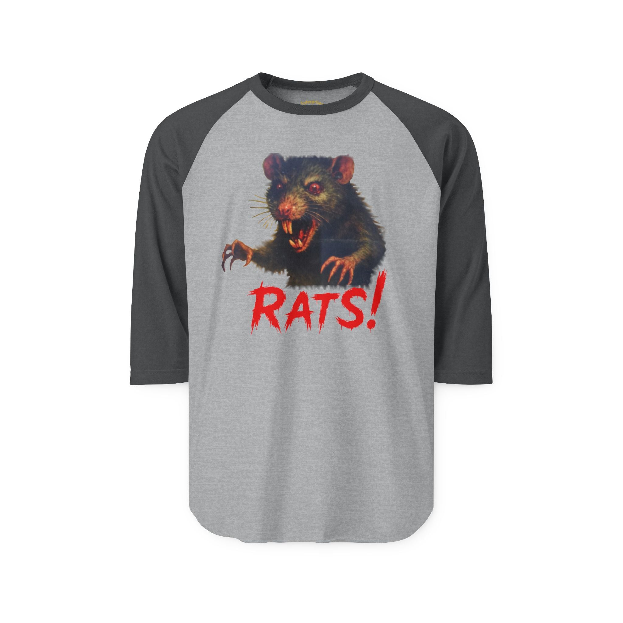 RRS: "RAT" - Unisex Three-Quarter Sleeve Raglan Shirt
