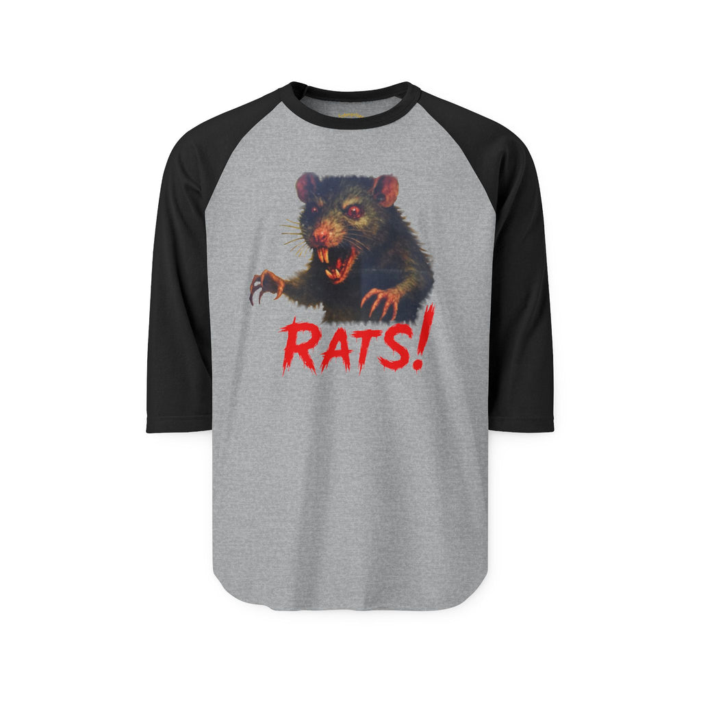 RRS: "RAT" - Unisex Three-Quarter Sleeve Raglan Shirt