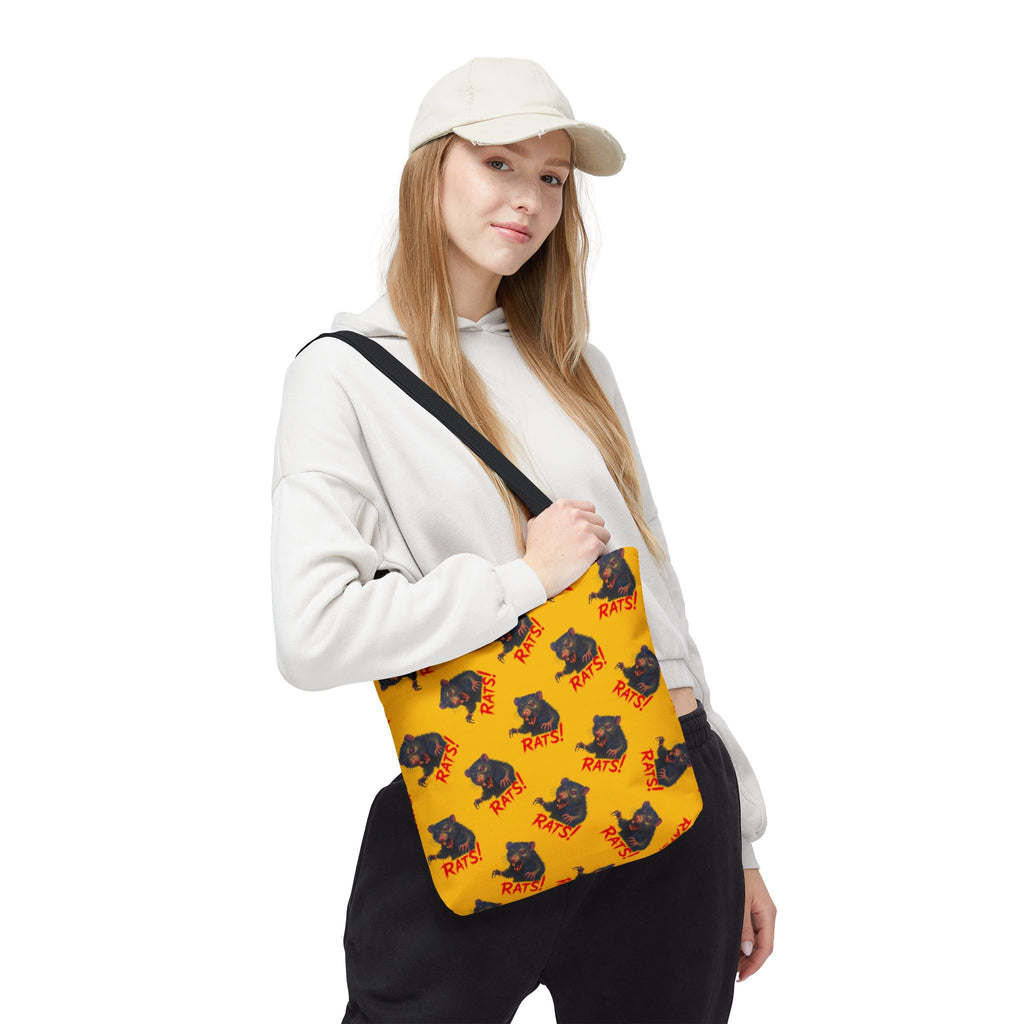 RTB: "RAT" (Multi) - Tote Bag - Yellow