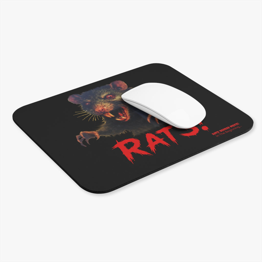 RHO: "RAT!" - Mouse Pad - Black