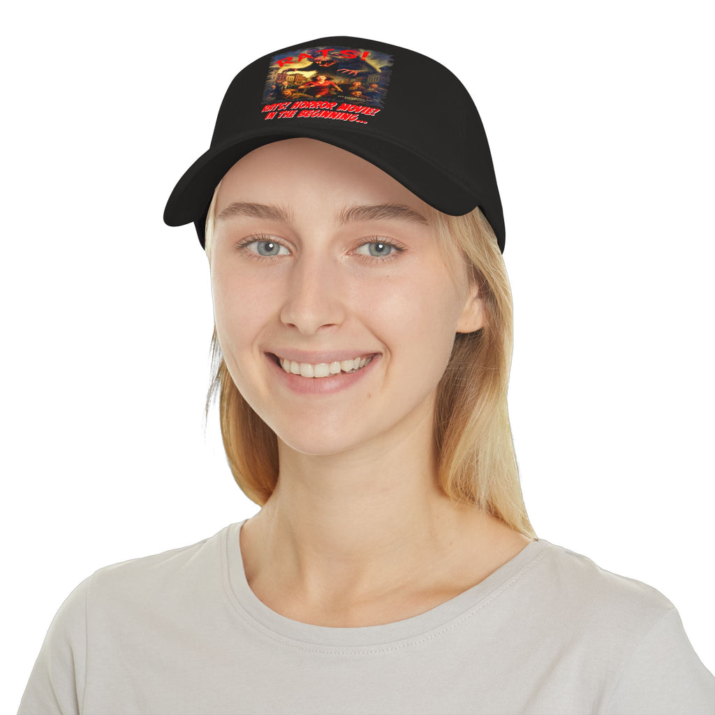 RHT: "RATS!" - Movie Title Logo - Low Profile Baseball Cap