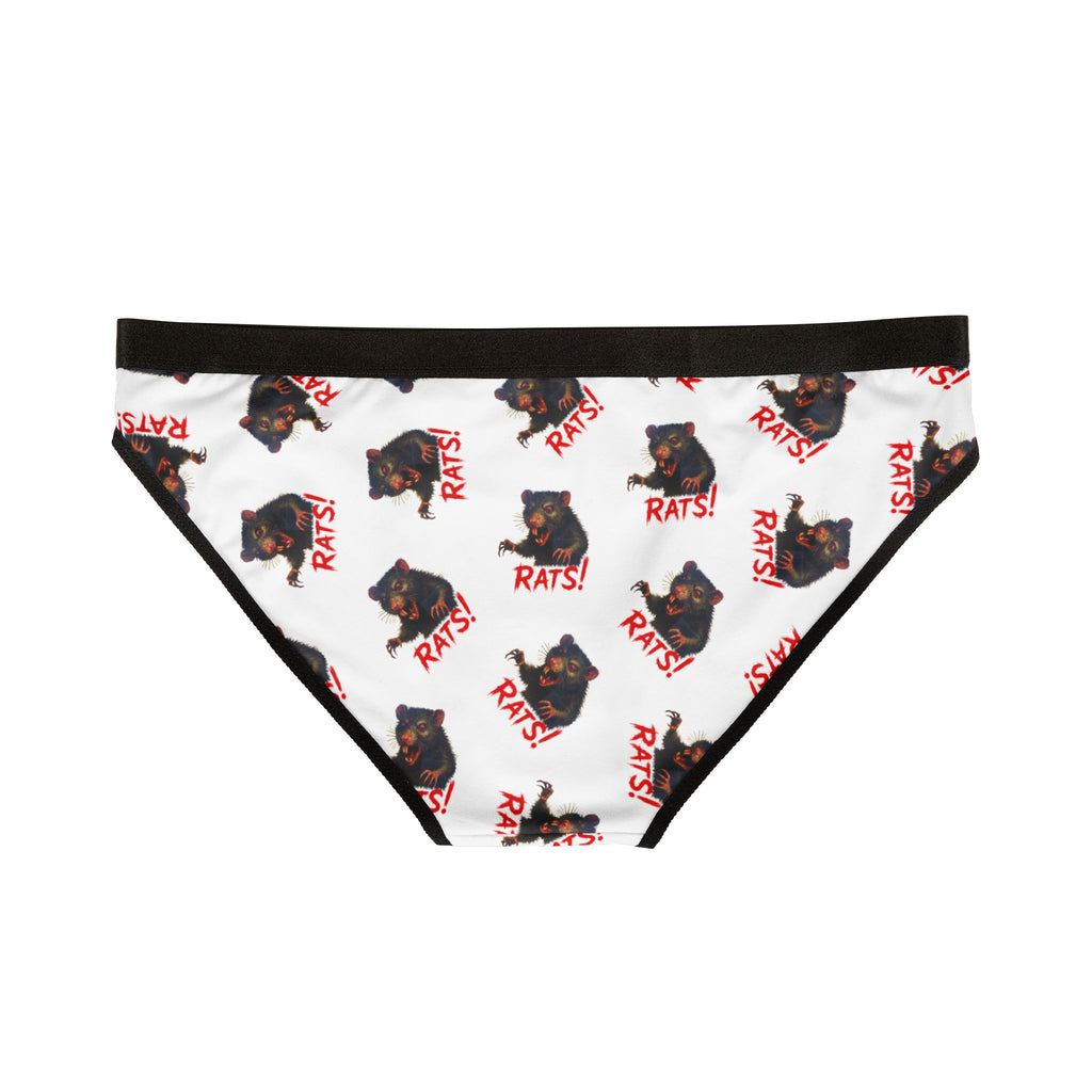 RUG: "RAT" (Multi) - Women's Panties - White