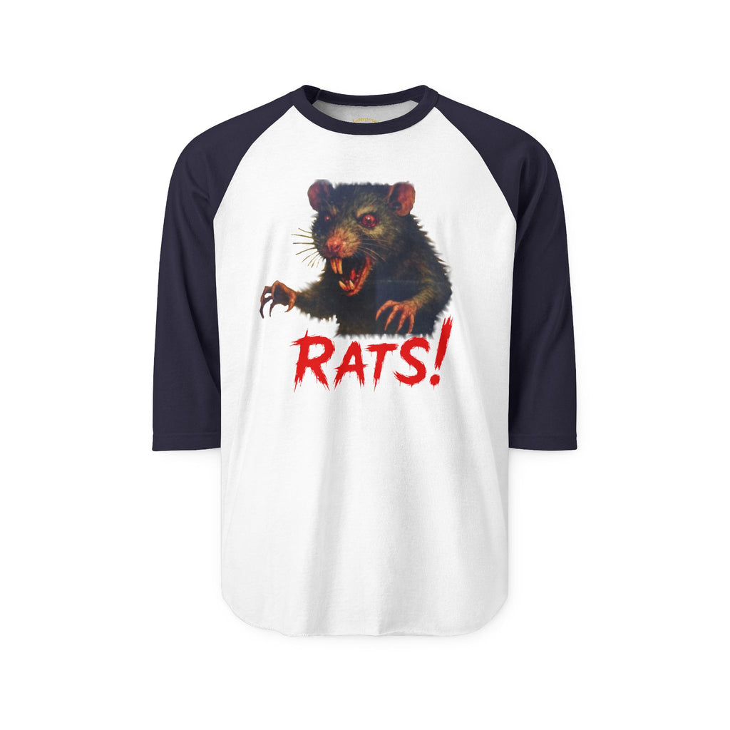 RRS: "RAT" - Unisex Three-Quarter Sleeve Raglan Shirt