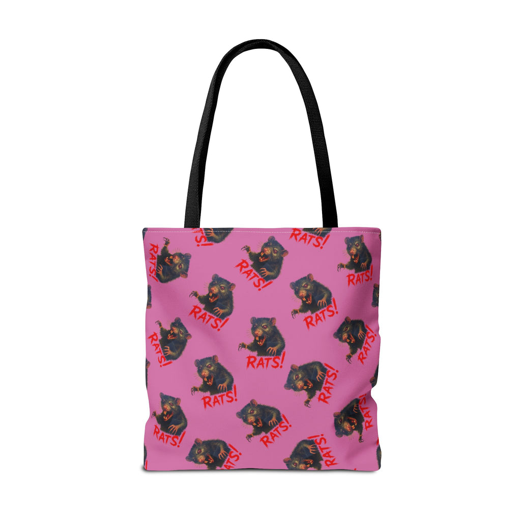 RTB: "RAT" (Multi) - Tote Bag - Pink