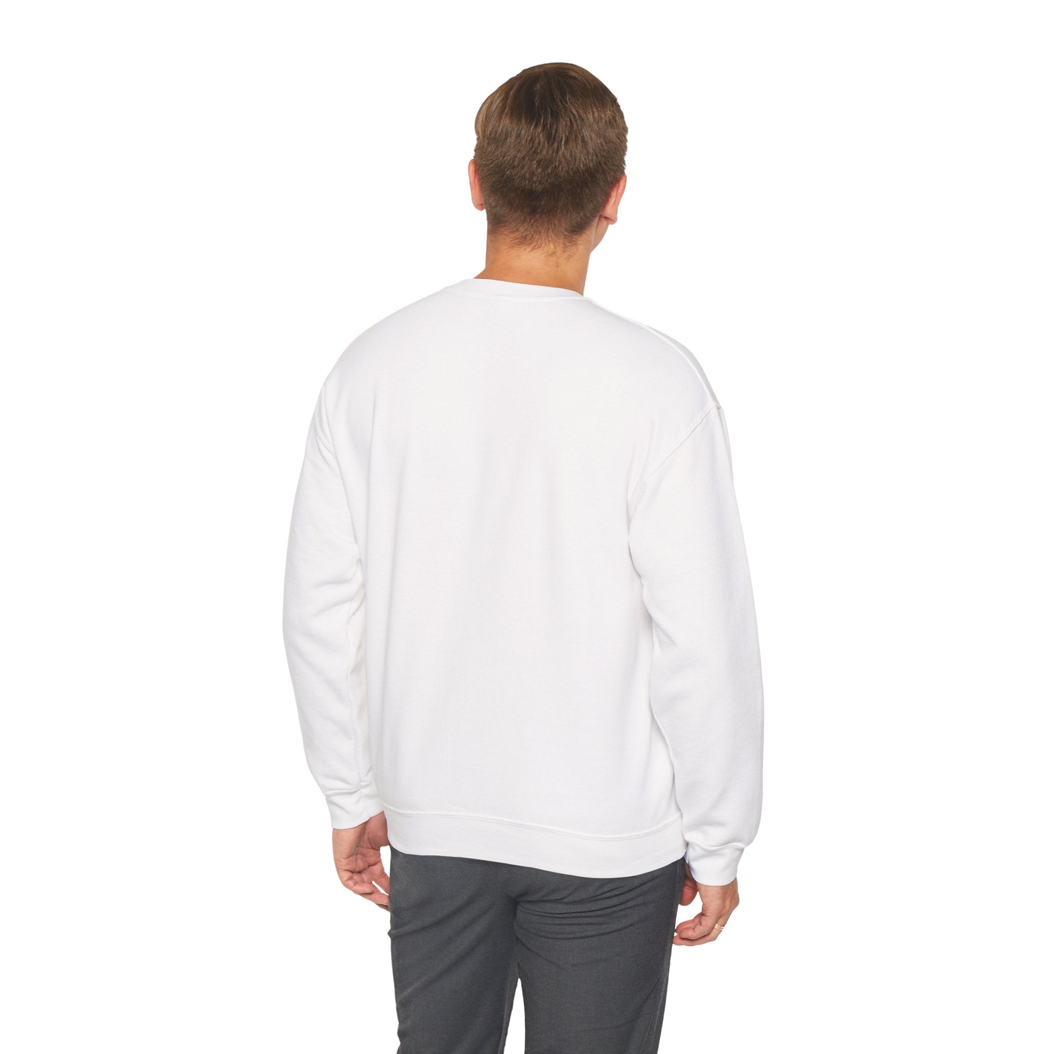 RSS: "RATS!" Logo (Blank Back Side) - Unisex Crewneck Sweatshirt (White)