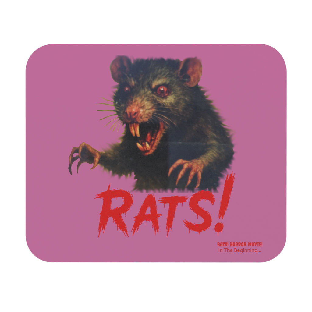 RHO: "RAT!" - Mouse Pad - Pink