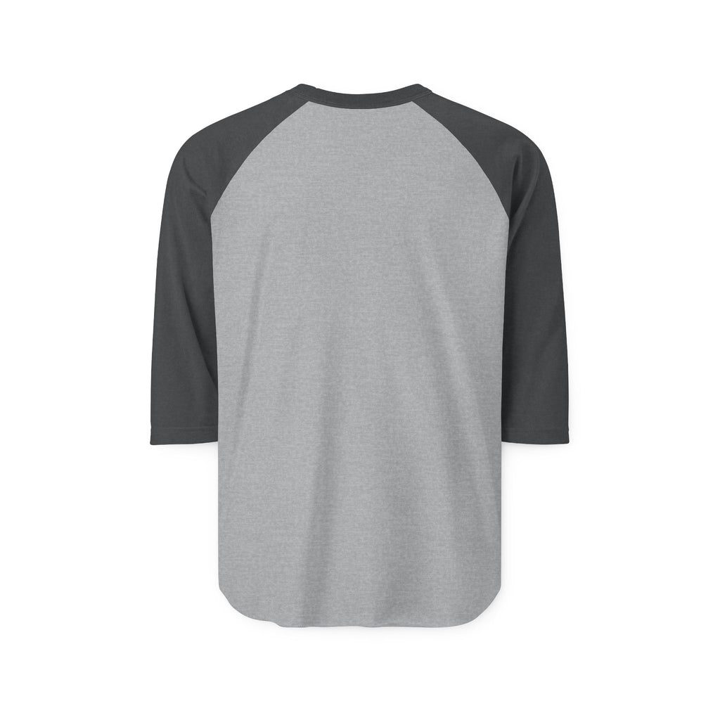 RRS: "Fear the Rats! Embrace the Horror!" Small Logo - Unisex Three-Quarter Sleeve Raglan Shirt