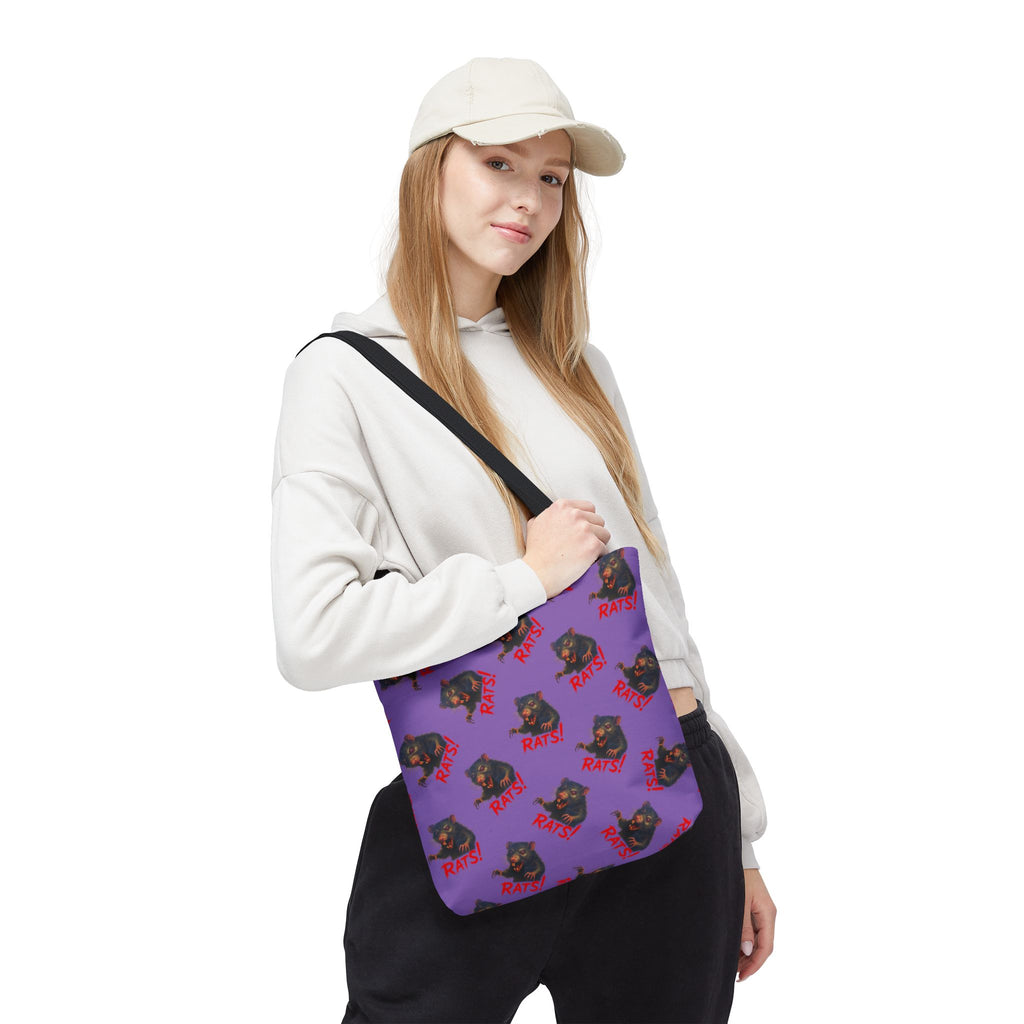 RTB: "RAT" (Multi) - Tote Bag - Lavender