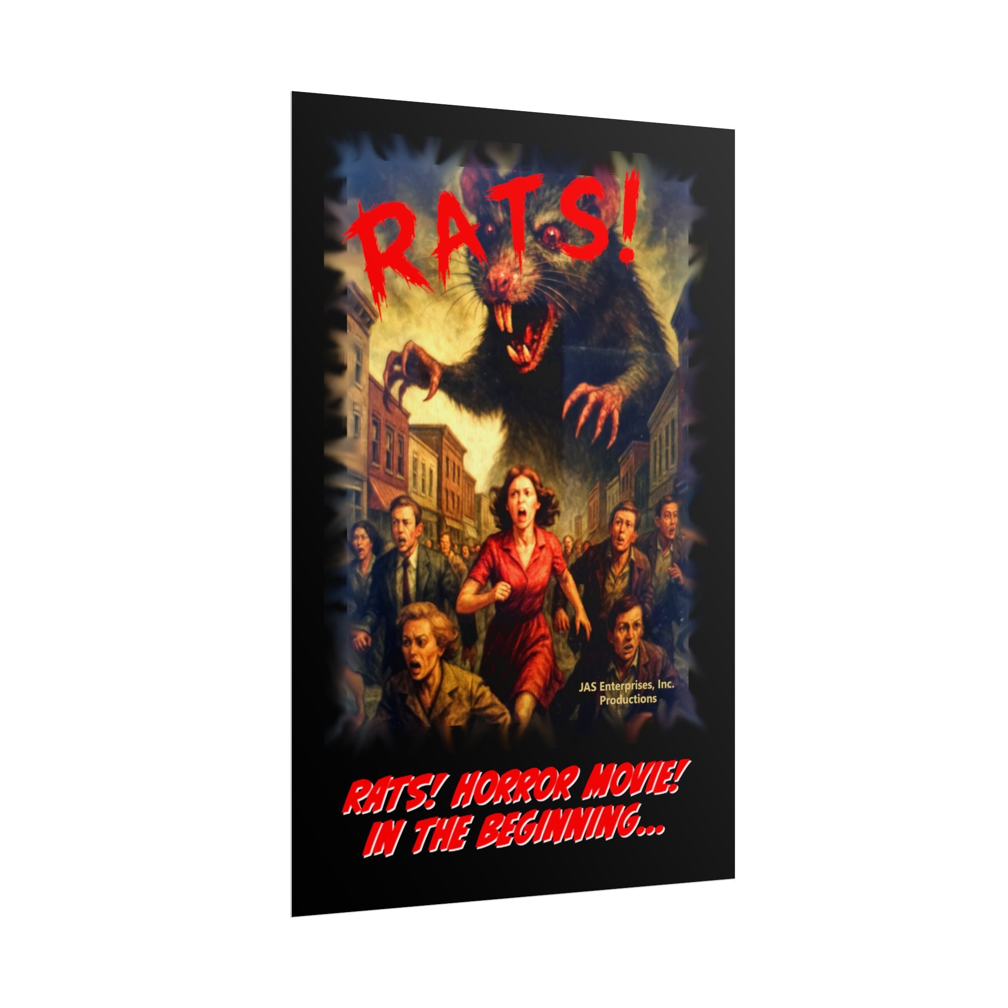 RRP: "RATS!" Movie Title Logo - Rolled Poster
