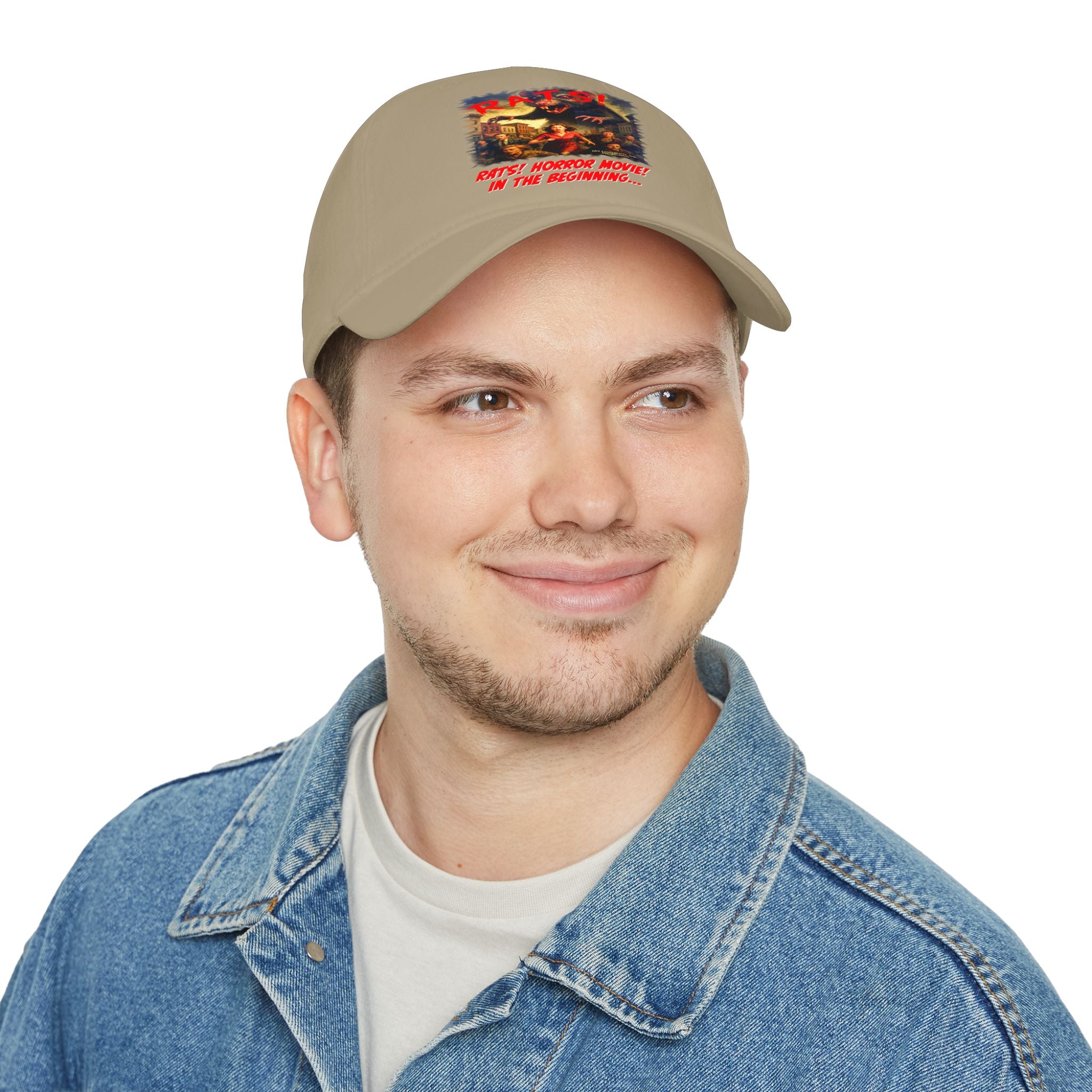 RHT: "RATS!" - Movie Title Logo - Low Profile Baseball Cap