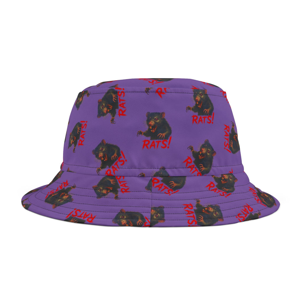RHT: "RAT" (Multi) - Bucket Hat - Lavender