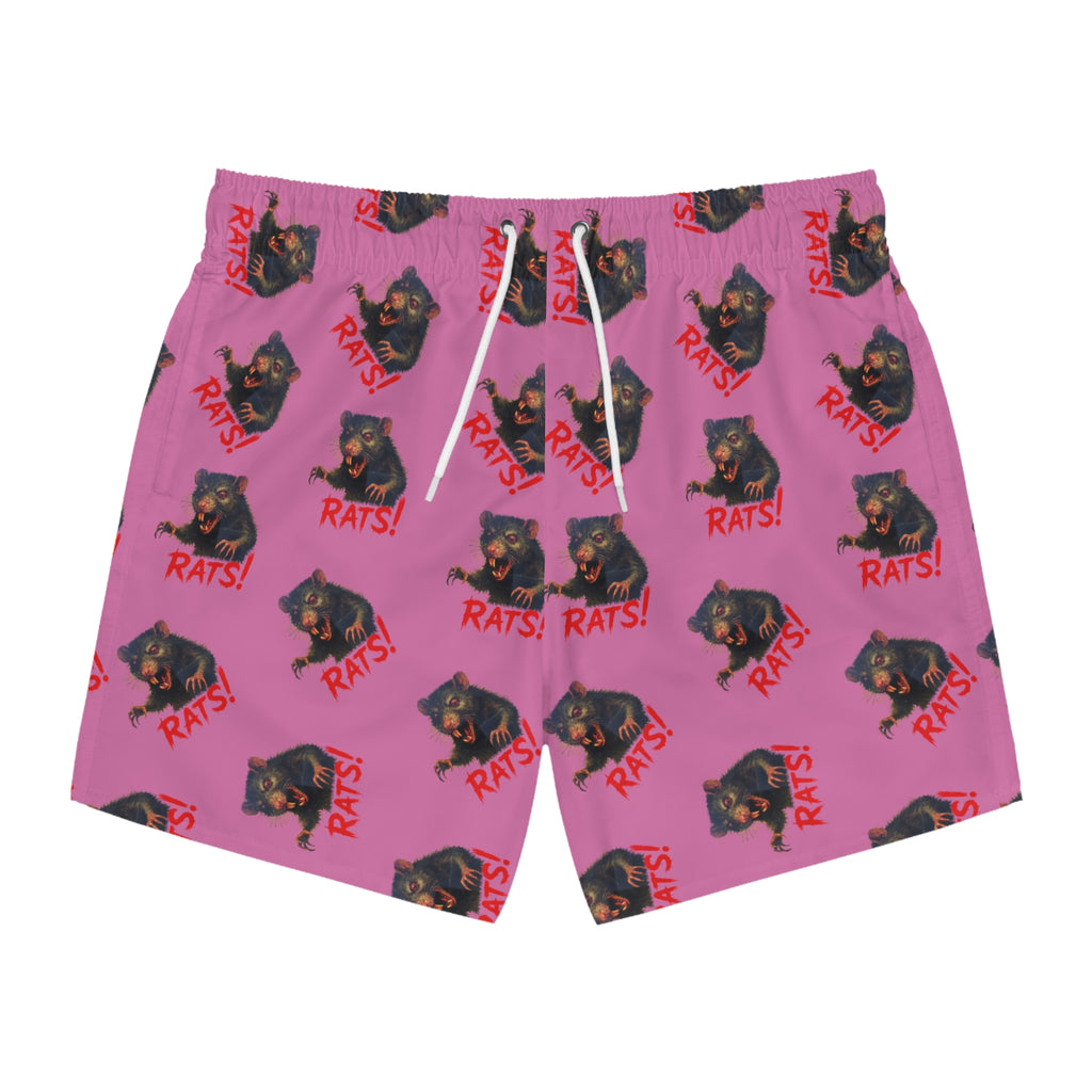 RSW: "RAT" (Multi) - Swim Trunks - Pink