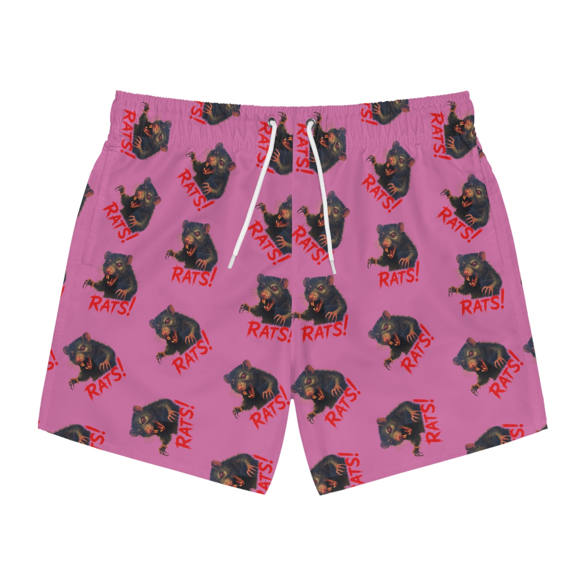 RSW: "RAT" (Multi) - Swim Trunks - Pink