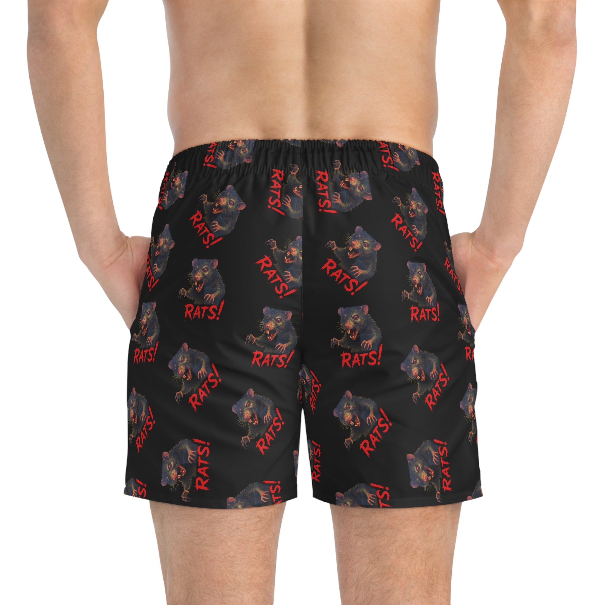 RSW: "RAT" (Multi) - Swim Trunks - Black