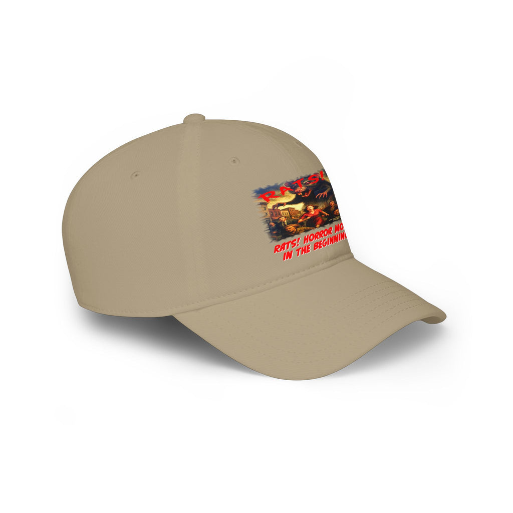 RHT: "RATS!" - Movie Title Logo - Low Profile Baseball Cap