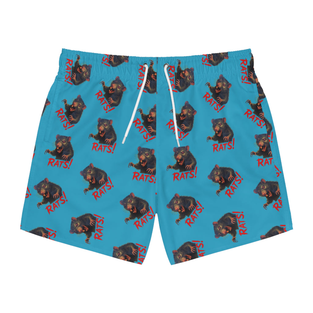 RSW: "RAT" (Multi) - Swim Trunks - Turquoise
