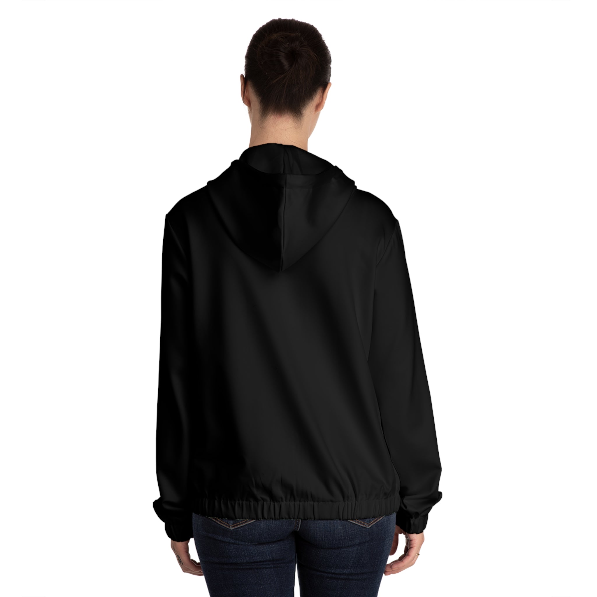 RHD: "RATS!" - Movie Title Logo - Women’s Full-Zip Hoodie - Black