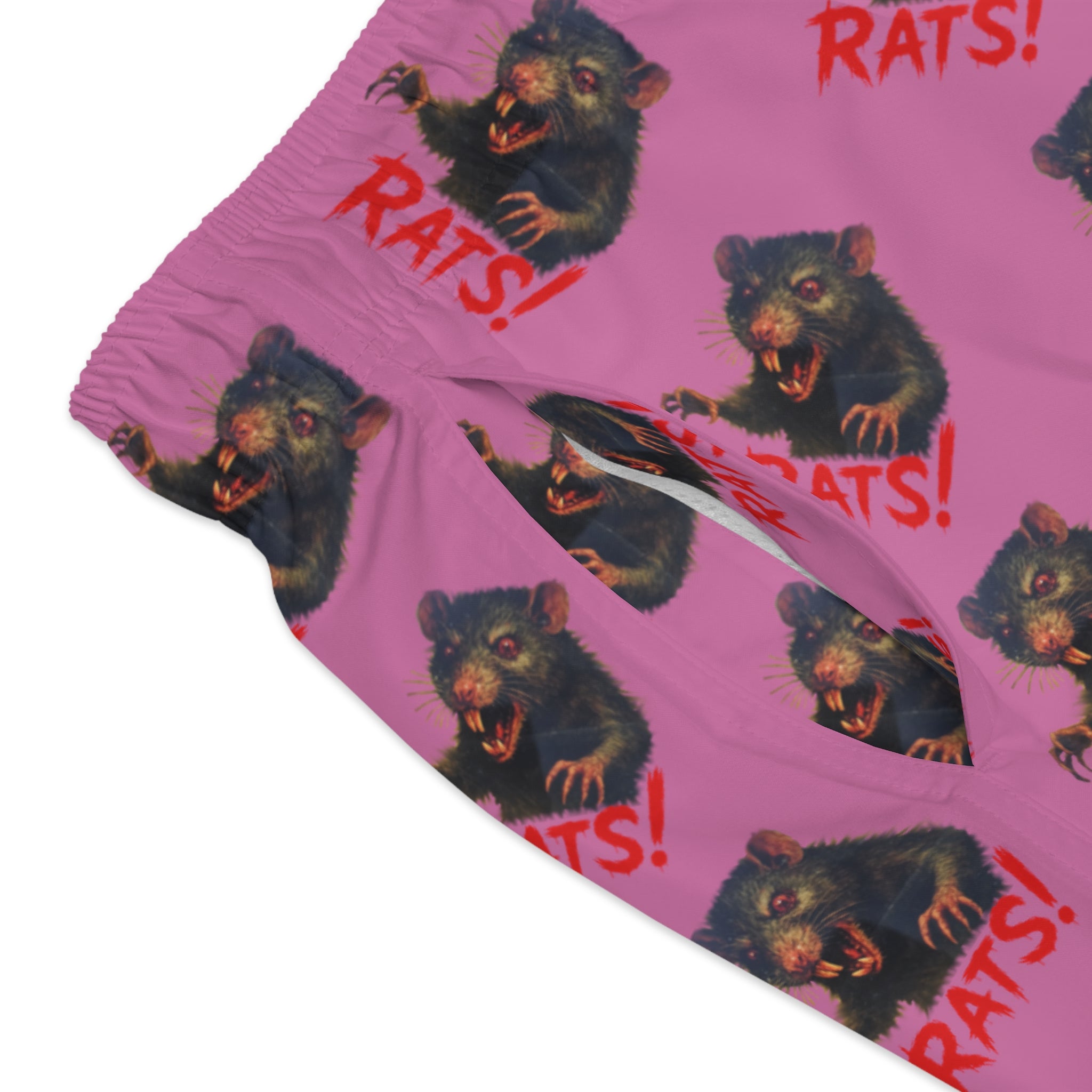 RSW: "RAT" (Multi) - Swim Trunks - Pink