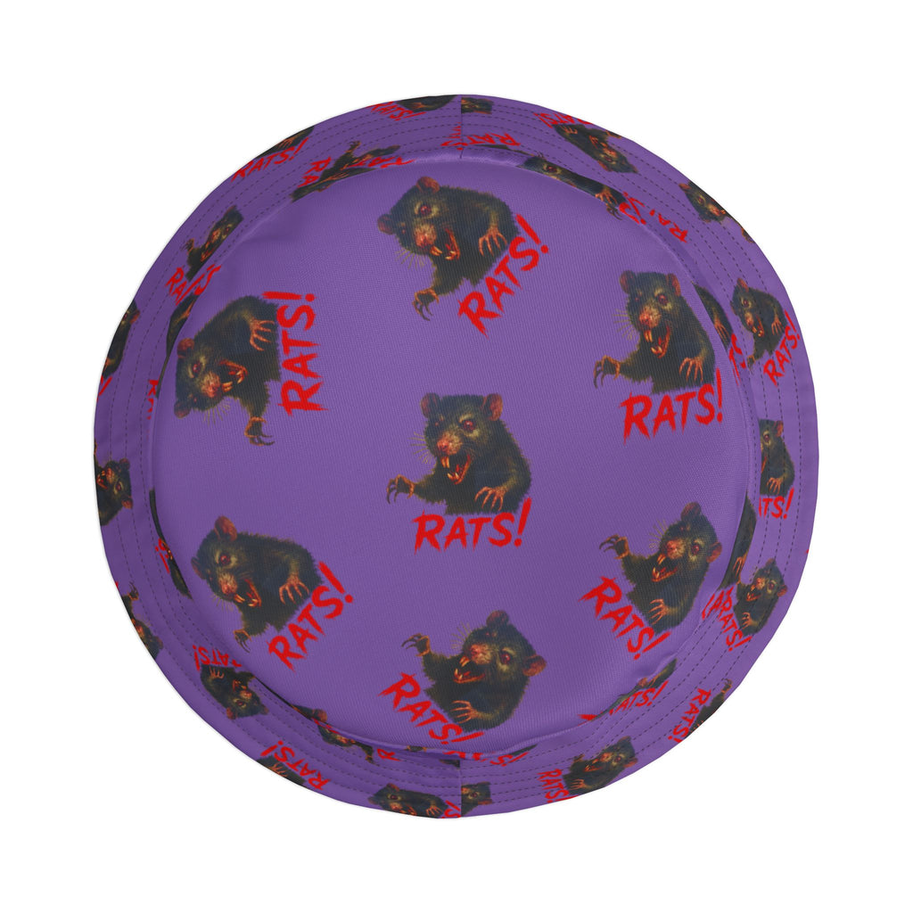 RHT: "RAT" (Multi) - Bucket Hat - Lavender