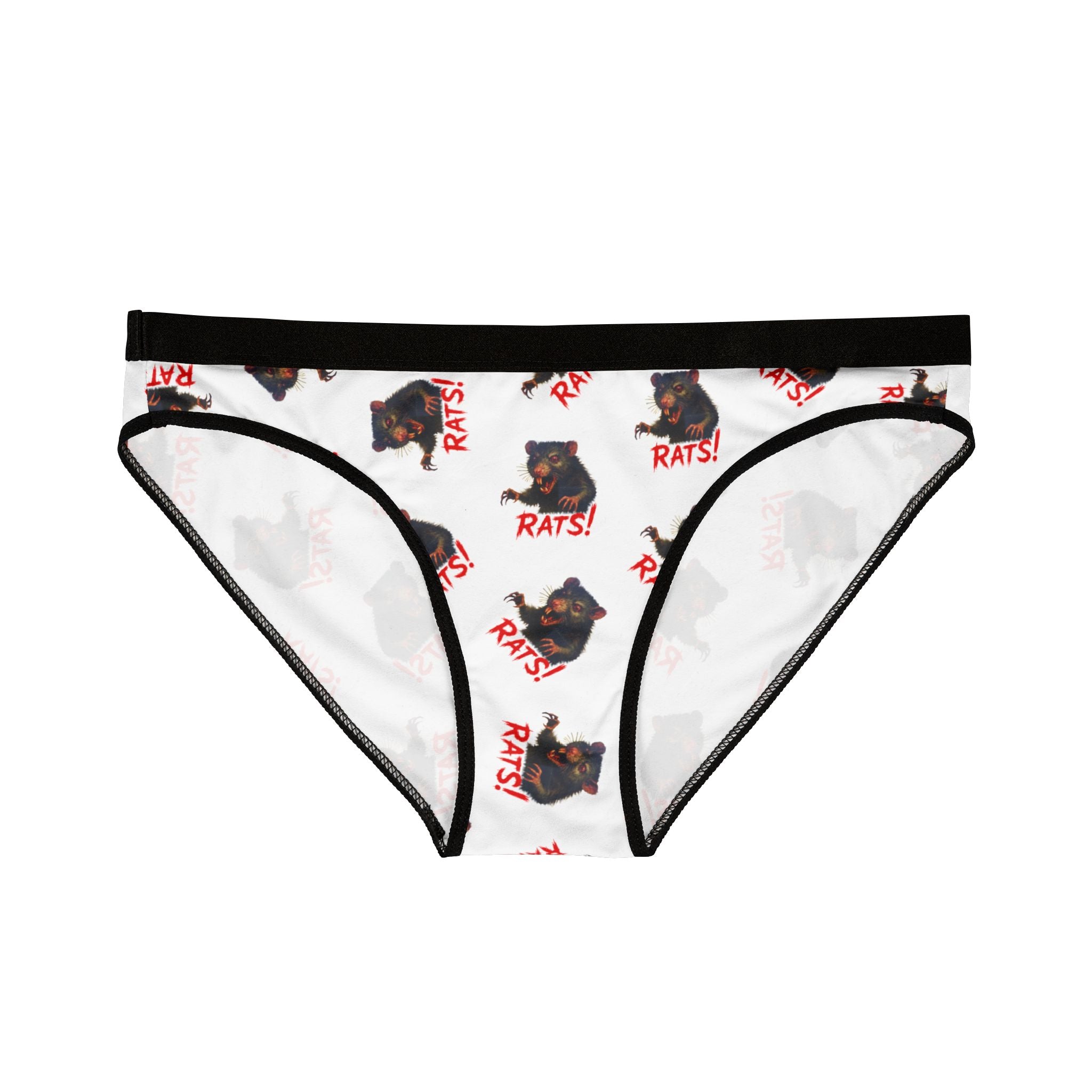 RUG: "RAT" (Multi) - Women's Panties - White