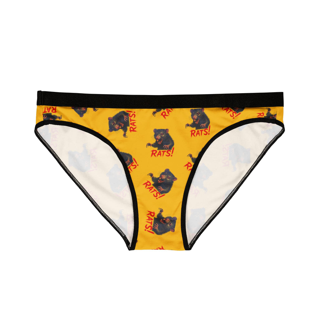 RUG: "RAT" (Multi) - Women's Panties - Yellow