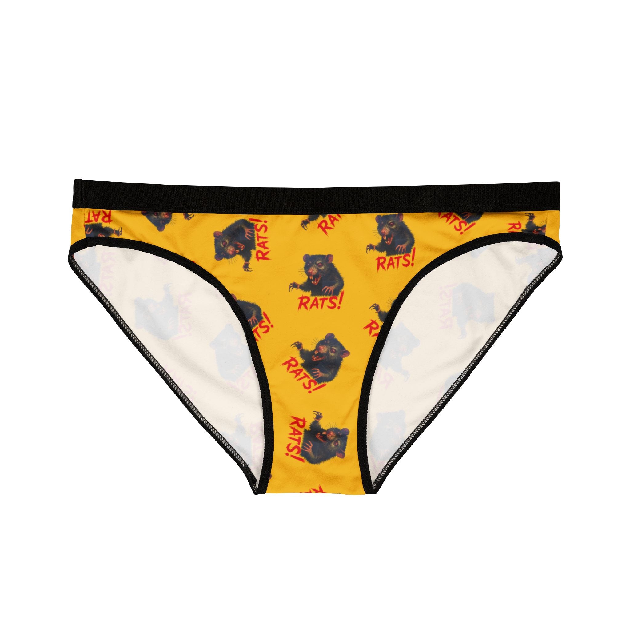 RUG: "RAT" (Multi) - Women's Panties - Yellow