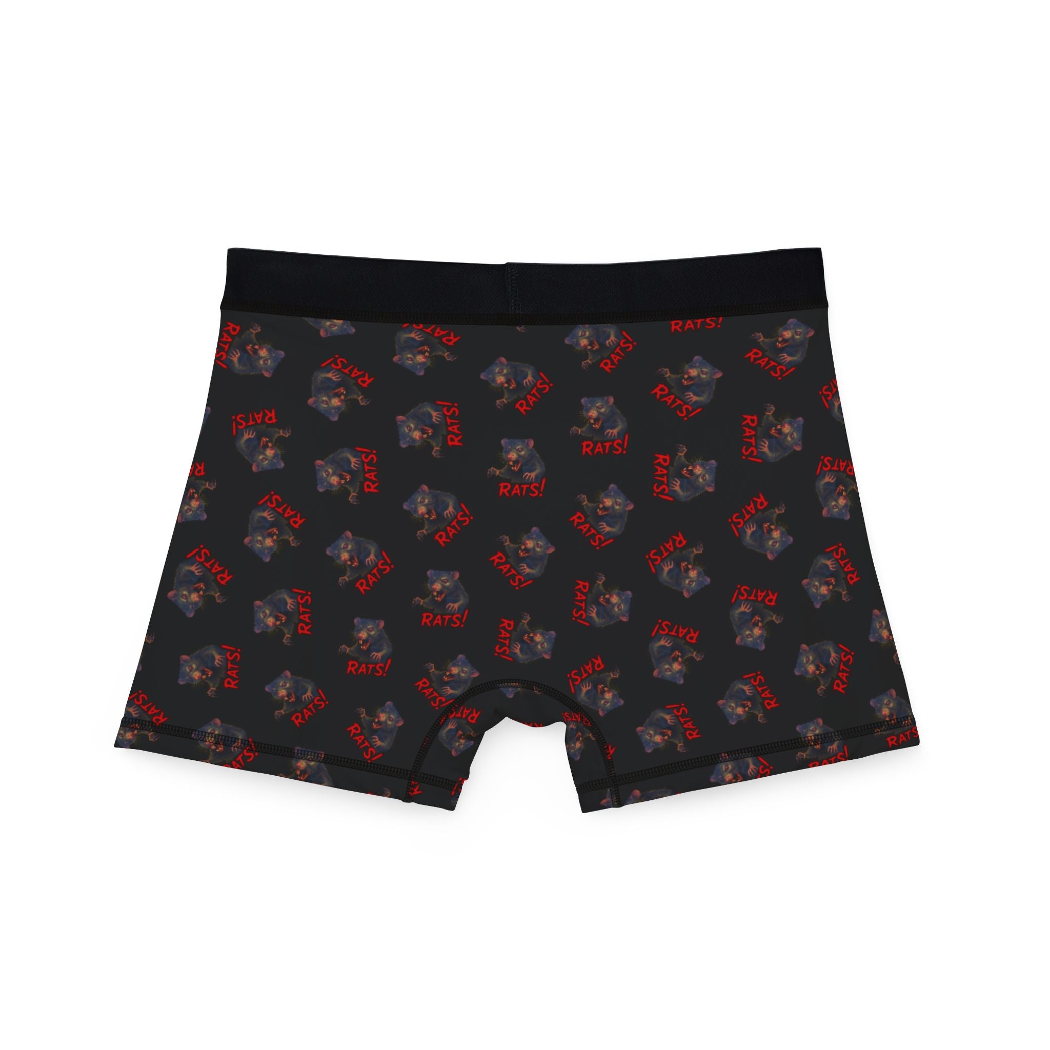 RUG: "RAT" (Multi) - Men's Boxer Briefs - Black
